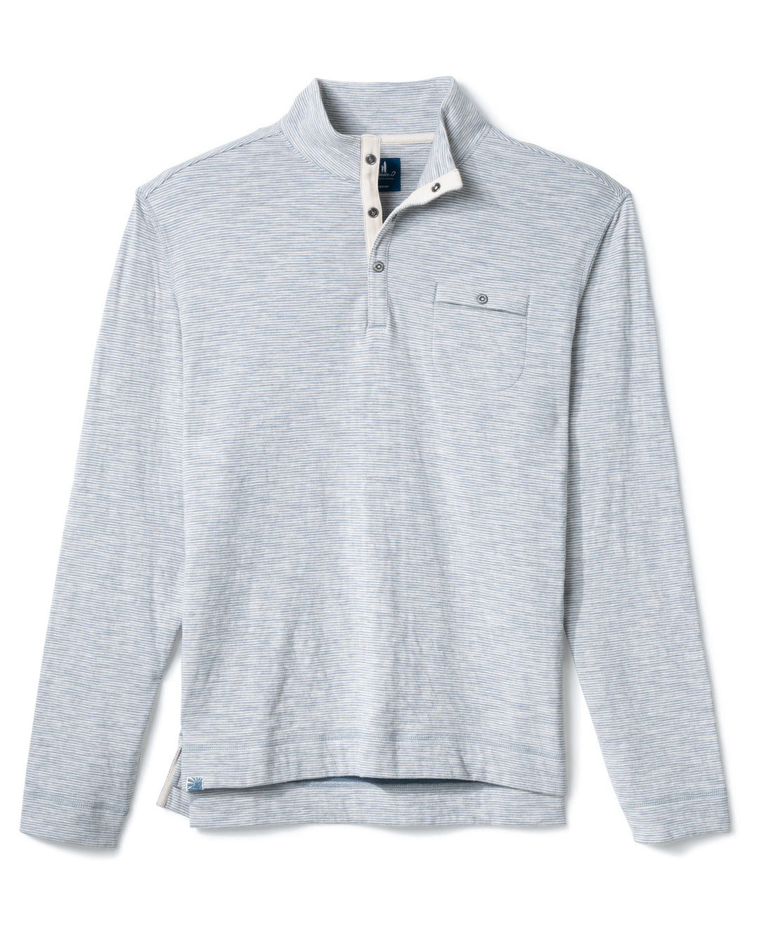 Cove Striped Henley - Cream