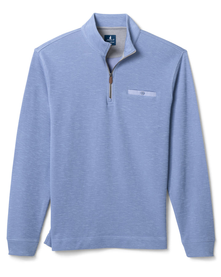 Flame Stitch Zip - Cloudburst
