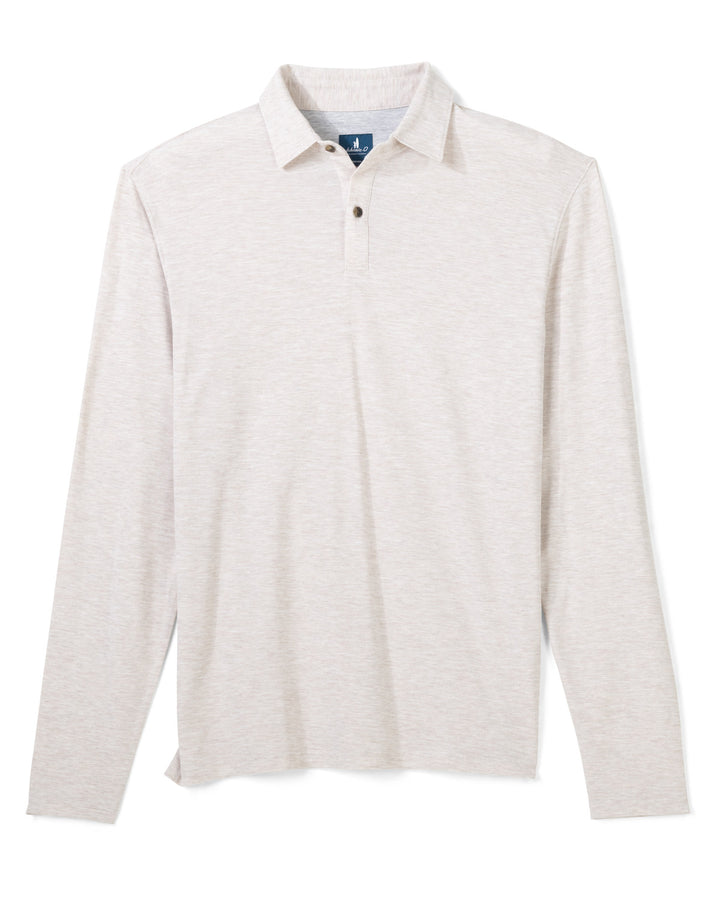 Slub Pique Polo - Light Khaki