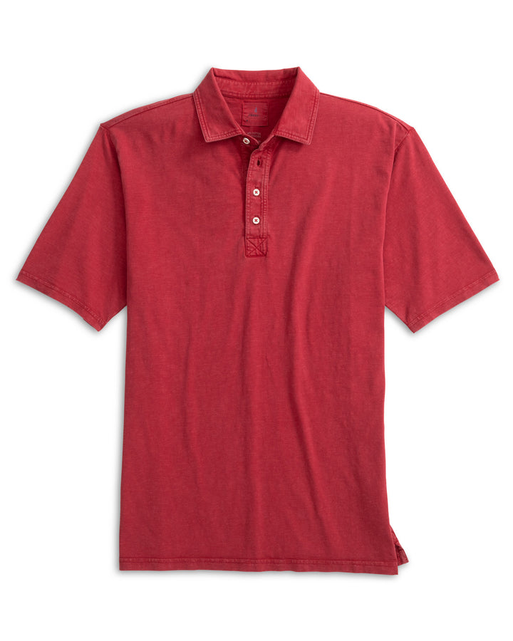 Coastal Wash Polo - Crimson