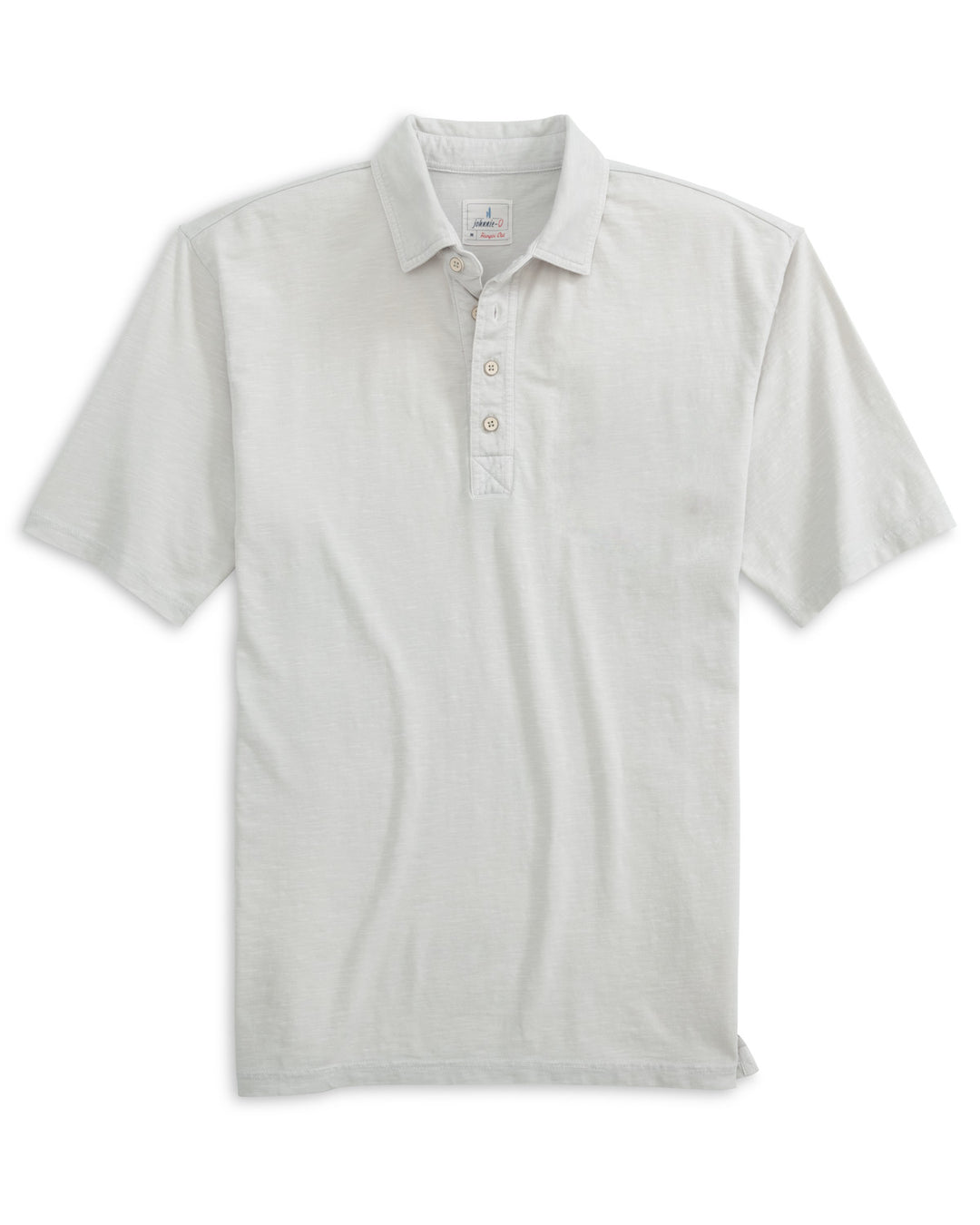 Coastal Wash Polo - Light Gray