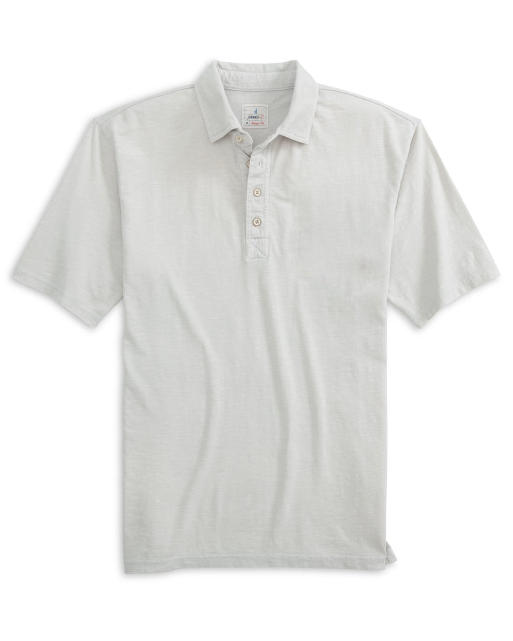 Coastal Wash Polo - Light Gray