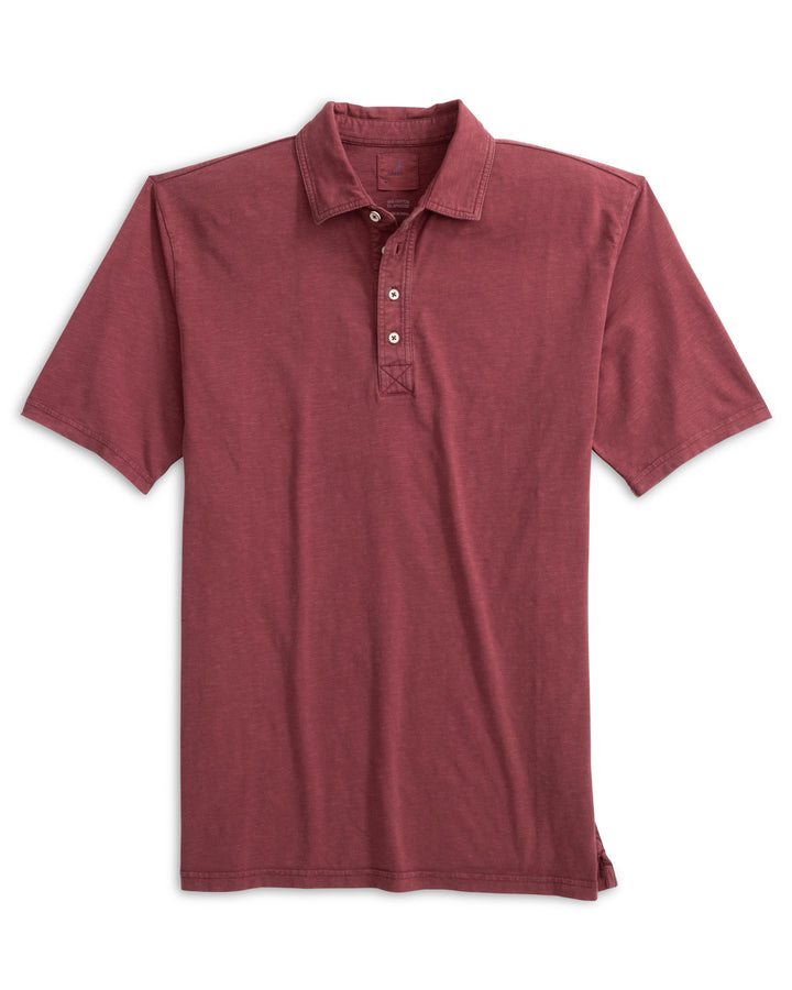 Coastal Wash Polo - Maroon 1