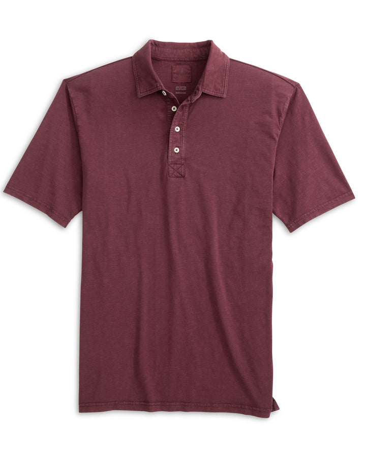 Coastal Wash Polo - Maroon 3