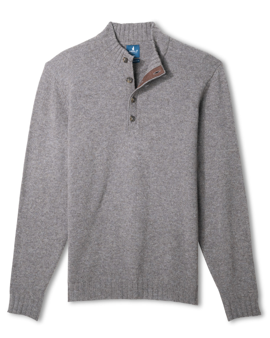 Merino Yak Henley - Charcoal