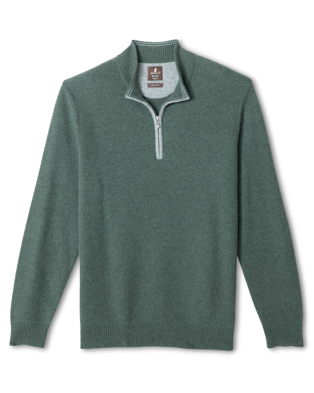 Cashmere Quarter Zip - Hunter