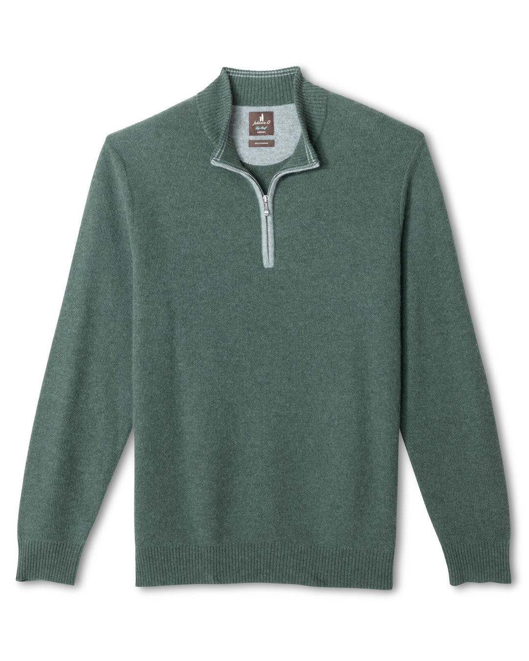 Cashmere Quarter Zip - Hunter
