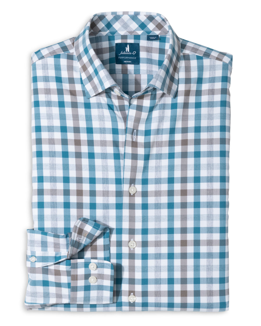 Cay Exploded Gingham - White