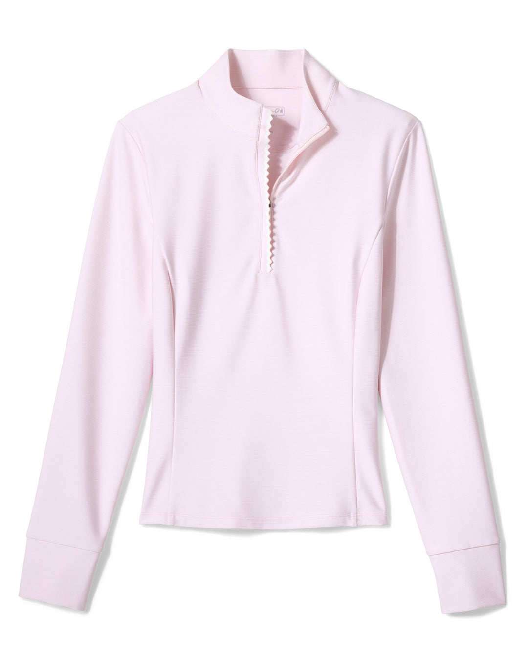 Ric Rac Half Zip - Lollipop