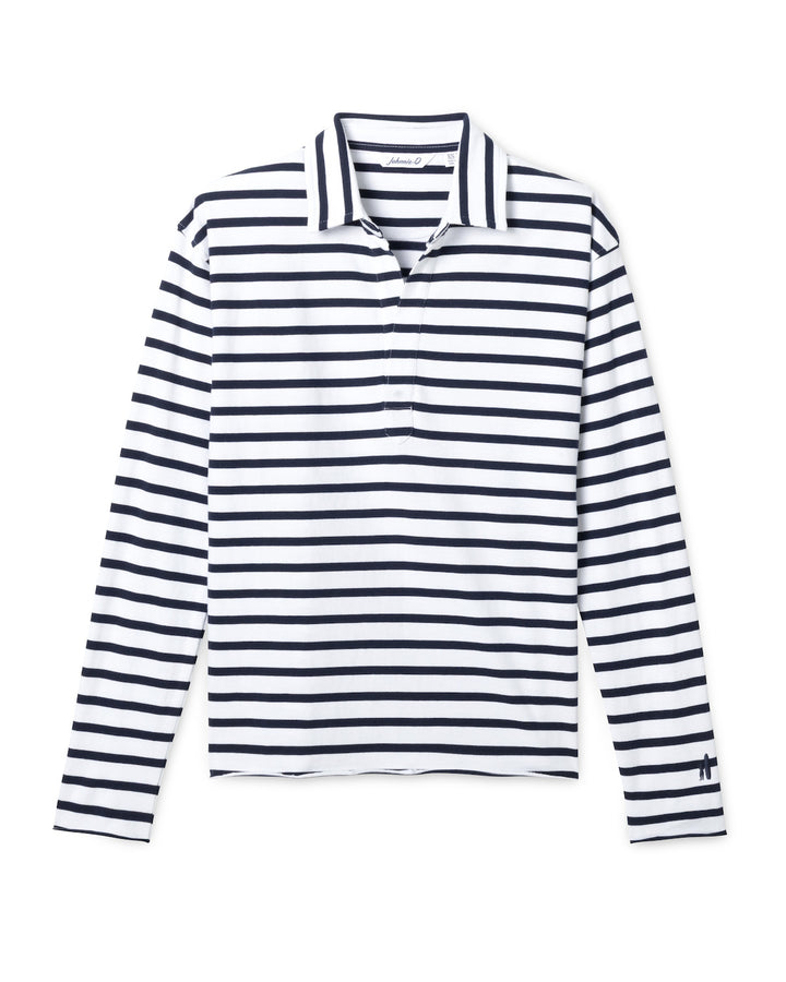 Louise Ls Tee - Navy Stripe