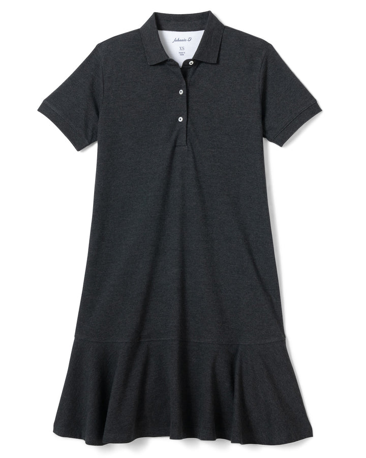 Janie Pique Dress - Black