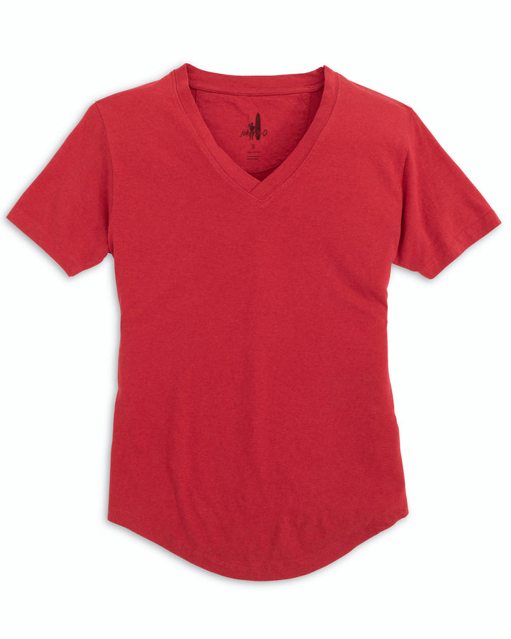 Merediths Tee - Crimson
