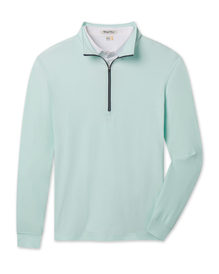 Crusher Quarter Zip - Mint Tea