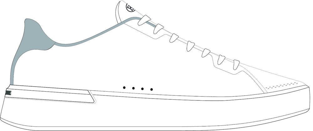 G.112 Hybrid Golf Shoe - Snow / Light Sage