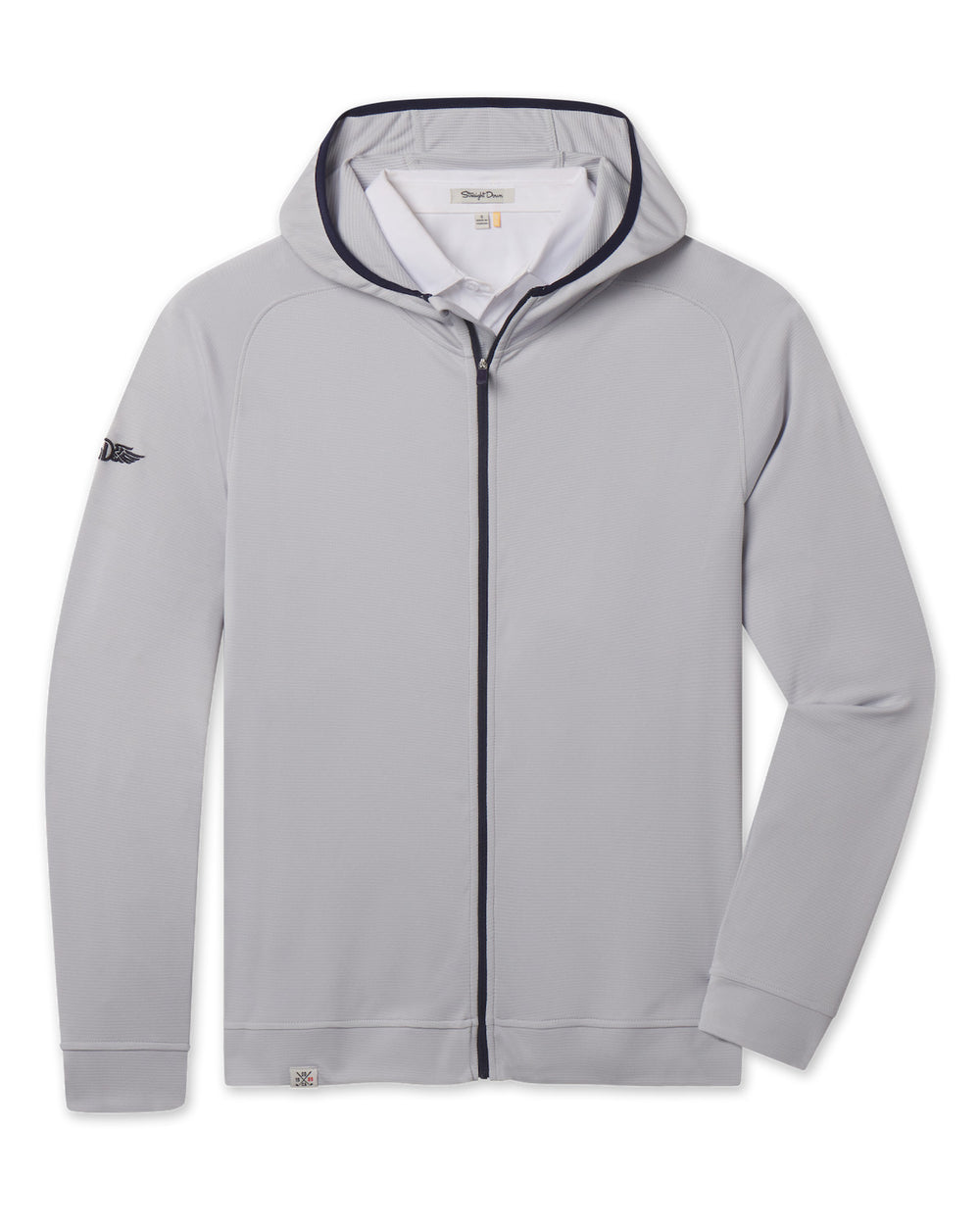 Condor Full Zip Hoodie - Silver
