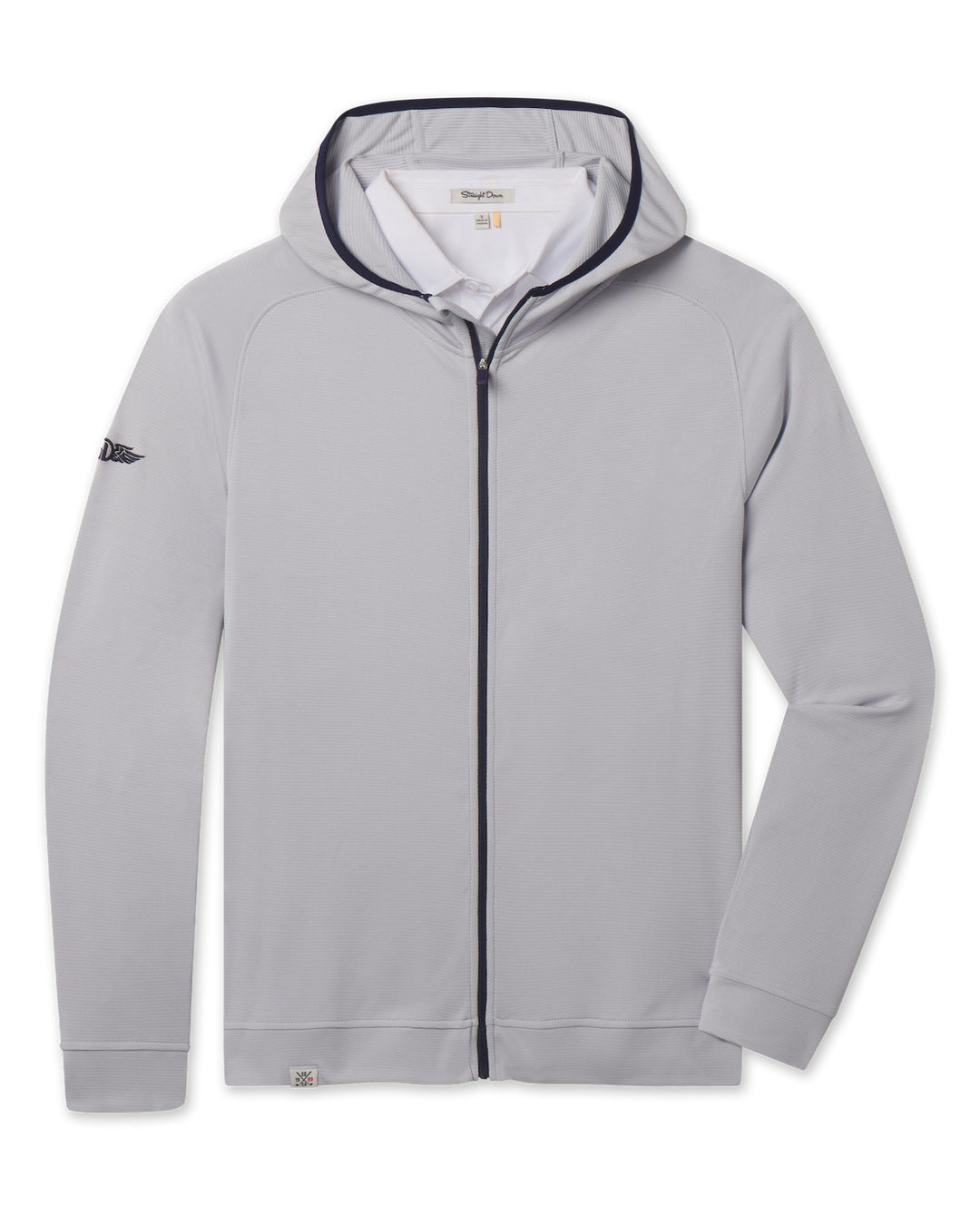 Condor Full Zip Hoodie - Silver