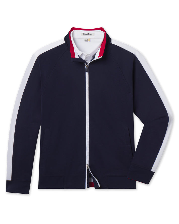 Four Four Two Track Jacket - New Indigo / White