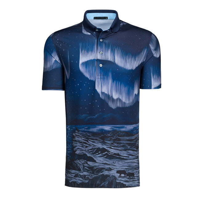 Springs Edge Polo - Maltese Blue