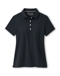 Short-Sleeve Button Polo - Black