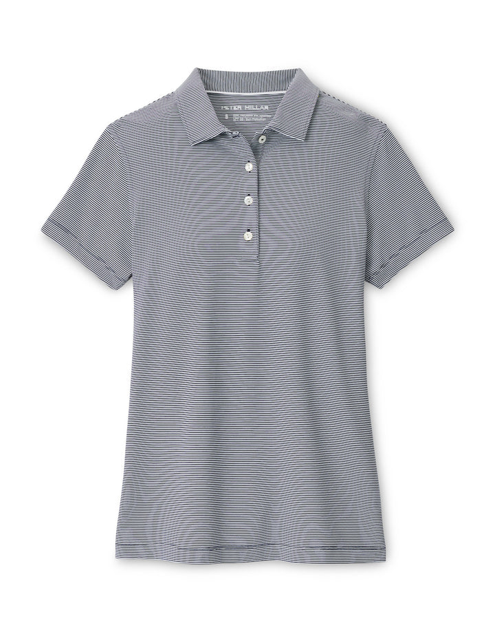 Jubilee Short-Sleeve Button Polo - Navy