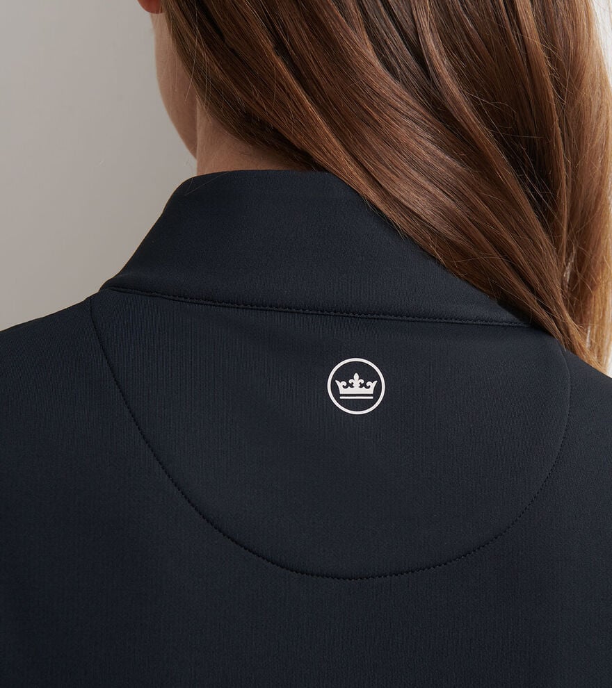 Perth Essential Performance Quarter-zip - Black