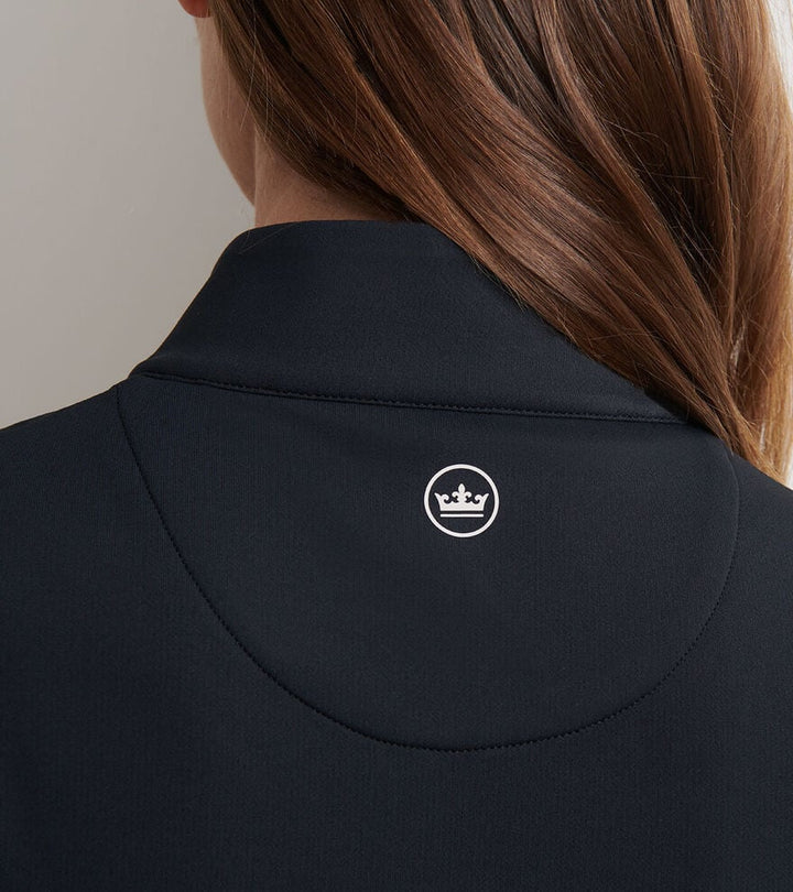 Perth Essential Performance Quarter-zip - Black