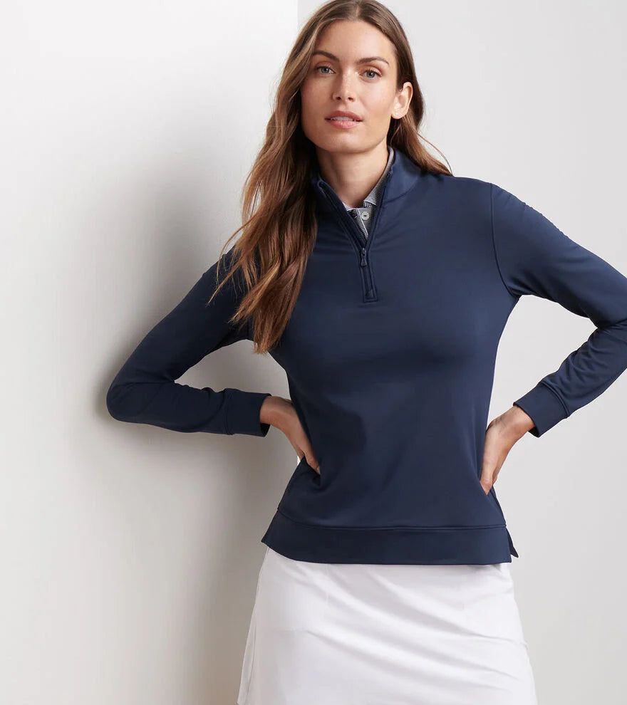 Perth Essential Performance Quarter-zip - Navy
