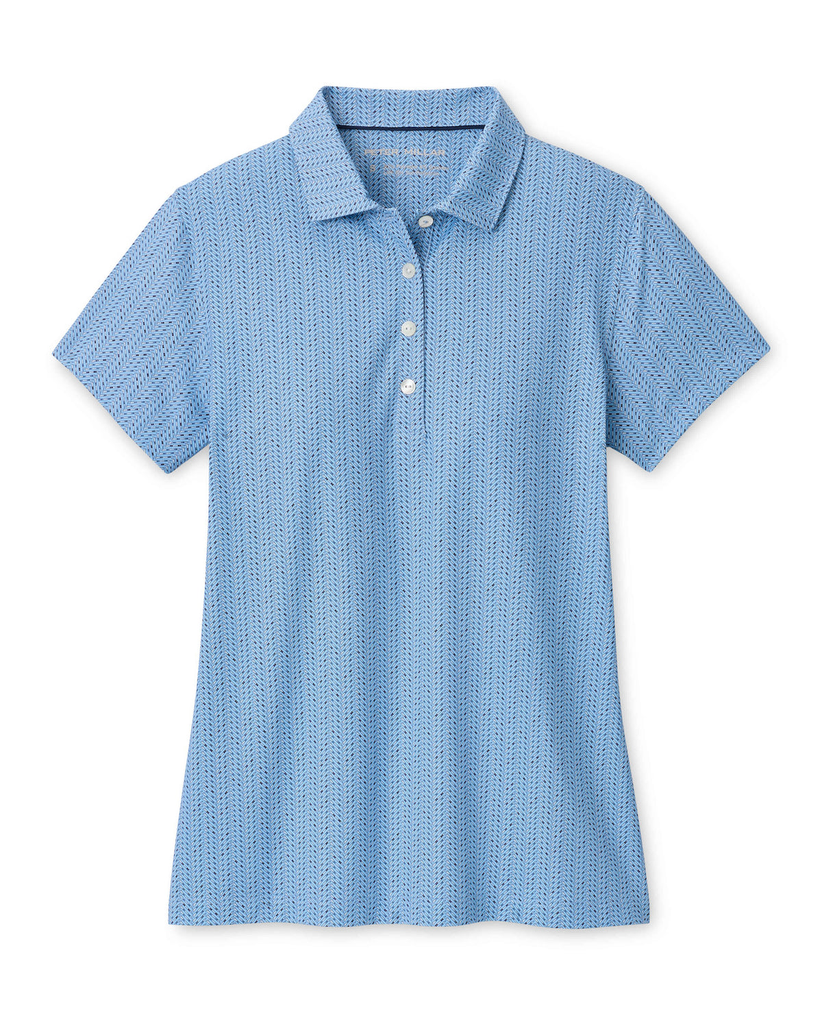 Herringbone Tees Short Sleeve Jersey Polo - Multi