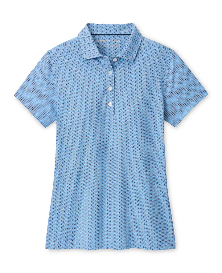 Herringbone Tees Short Sleeve Jersey Polo - Multi