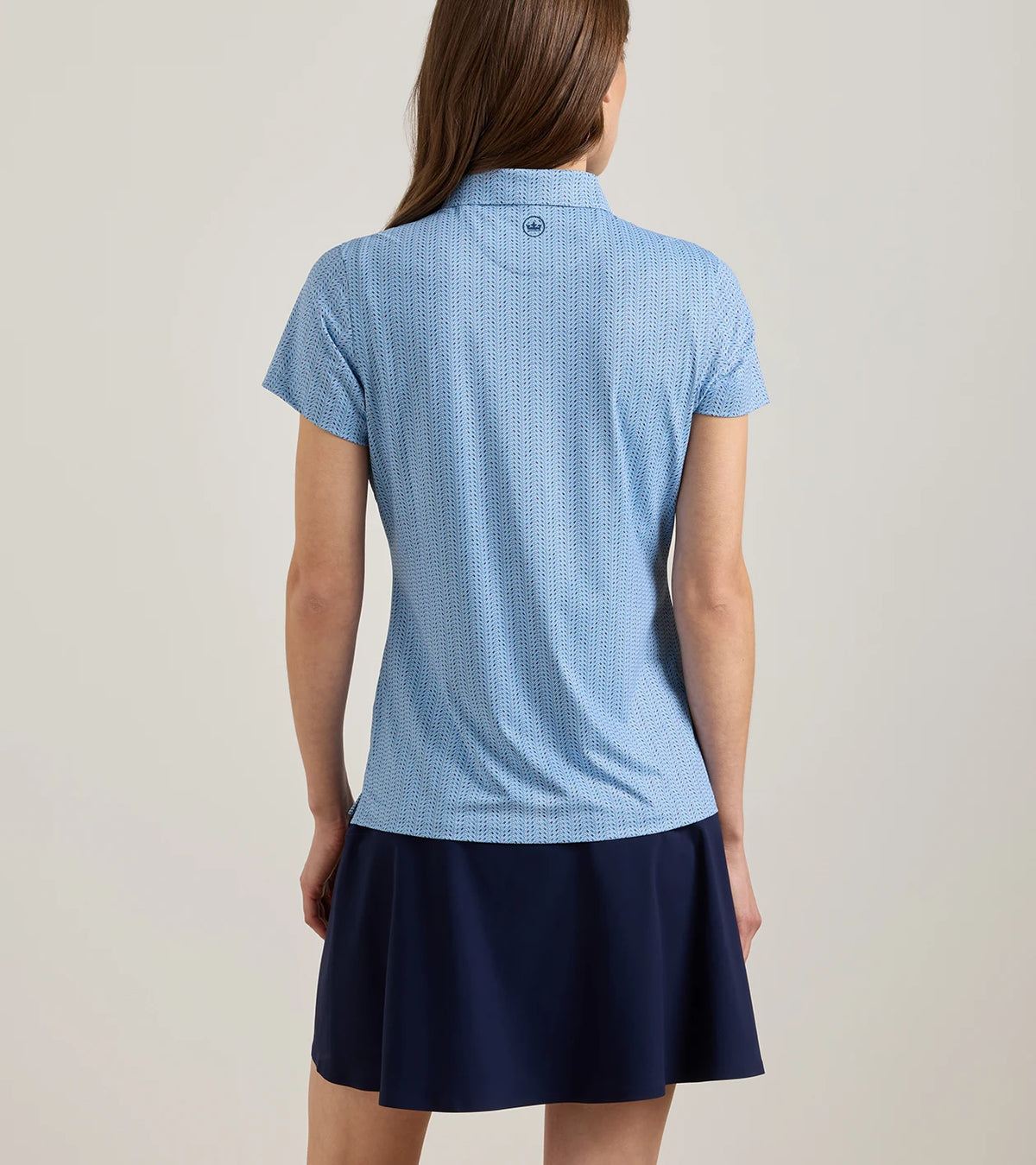 Herringbone Tees Short Sleeve Jersey Polo - Multi