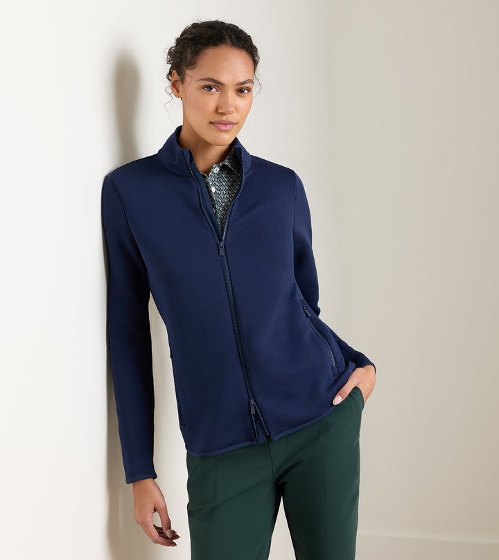 Lumi-Knit Performance Full Zip - Navy