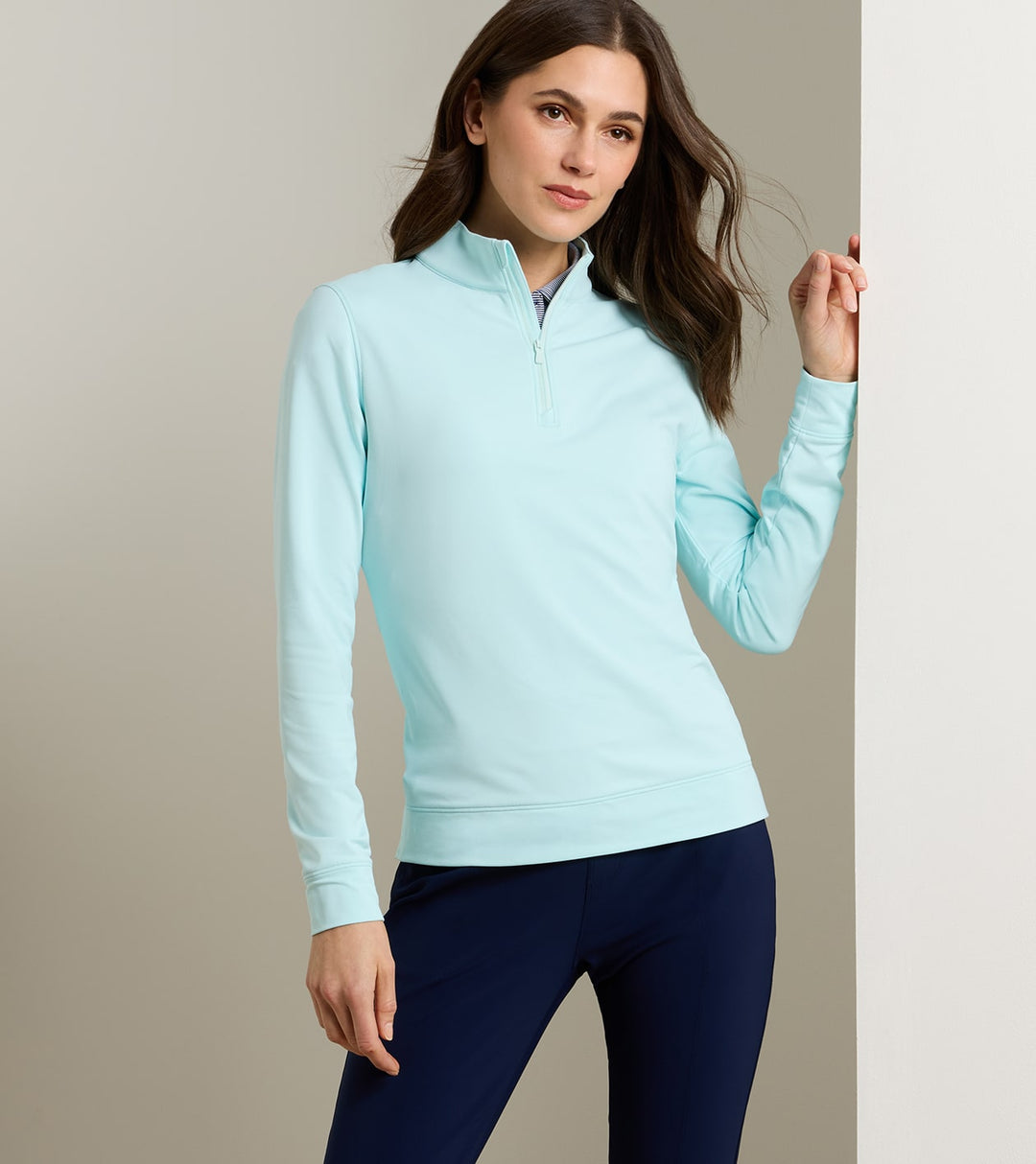 Perth Performance Quarter-Zip - Ocean Air
