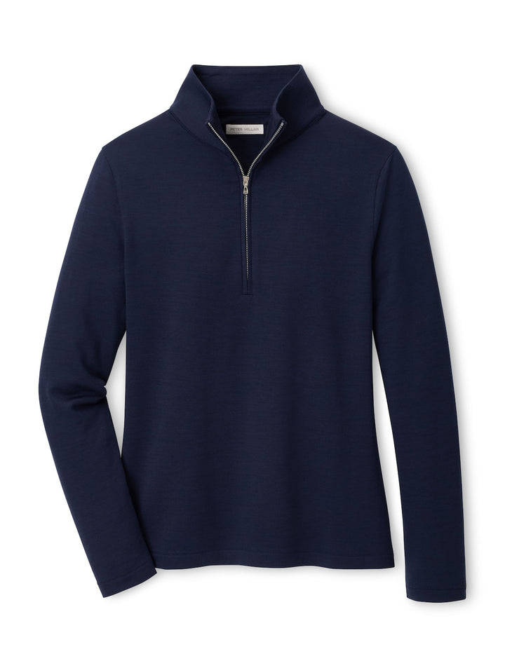 Excursionist Flex Knit Quarter-Zip - Navy