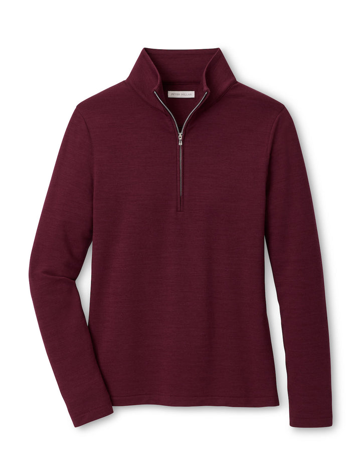 Excursionist Flex Knit Quarter-Zip - Ox Blood