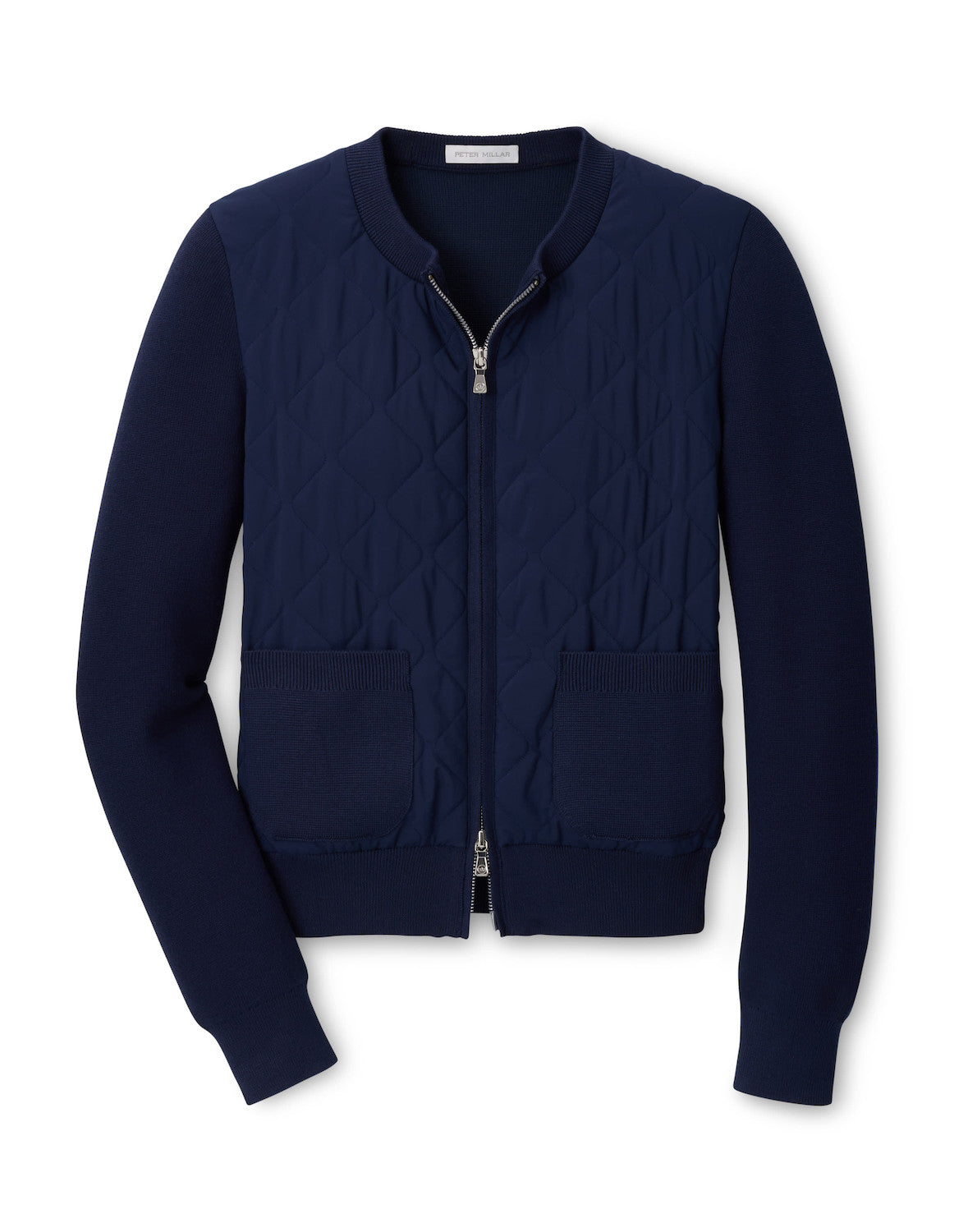 Coolspun Lite Cotton Hybrid Cardigan - Navy