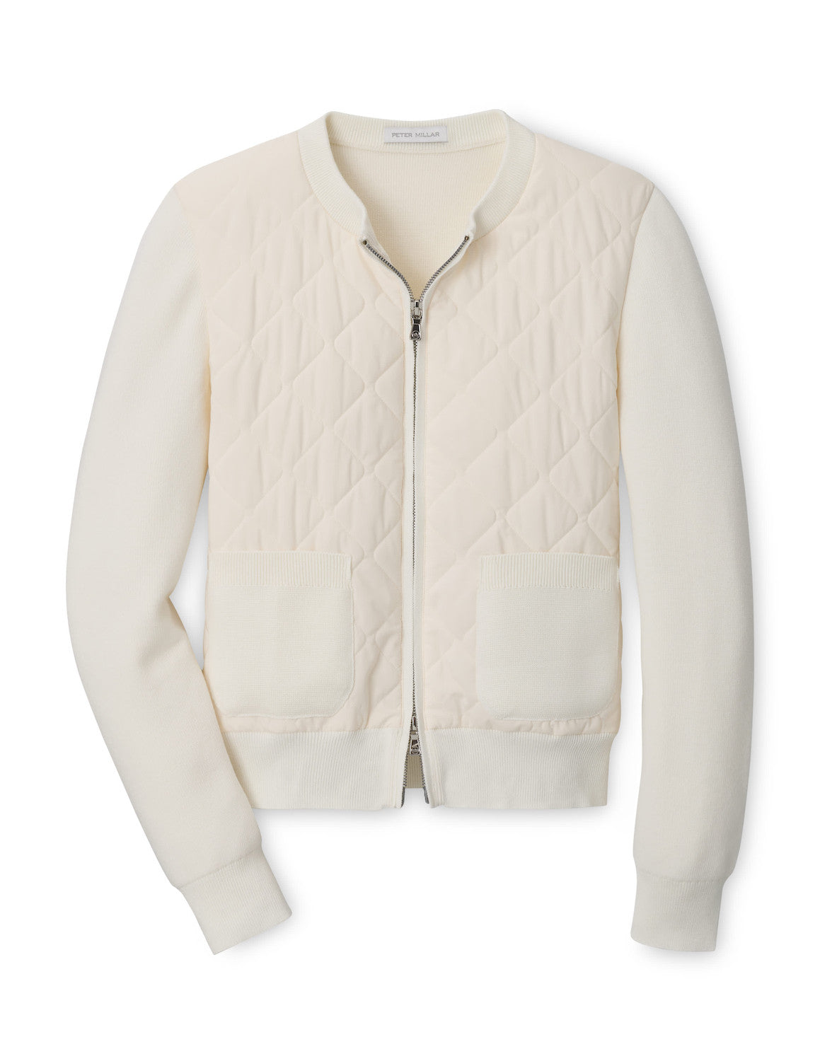 Coolspun Lite Cotton Hybrid Cardigan - Soft White