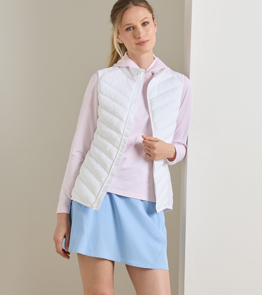 Fuse Hybrid Vest - White