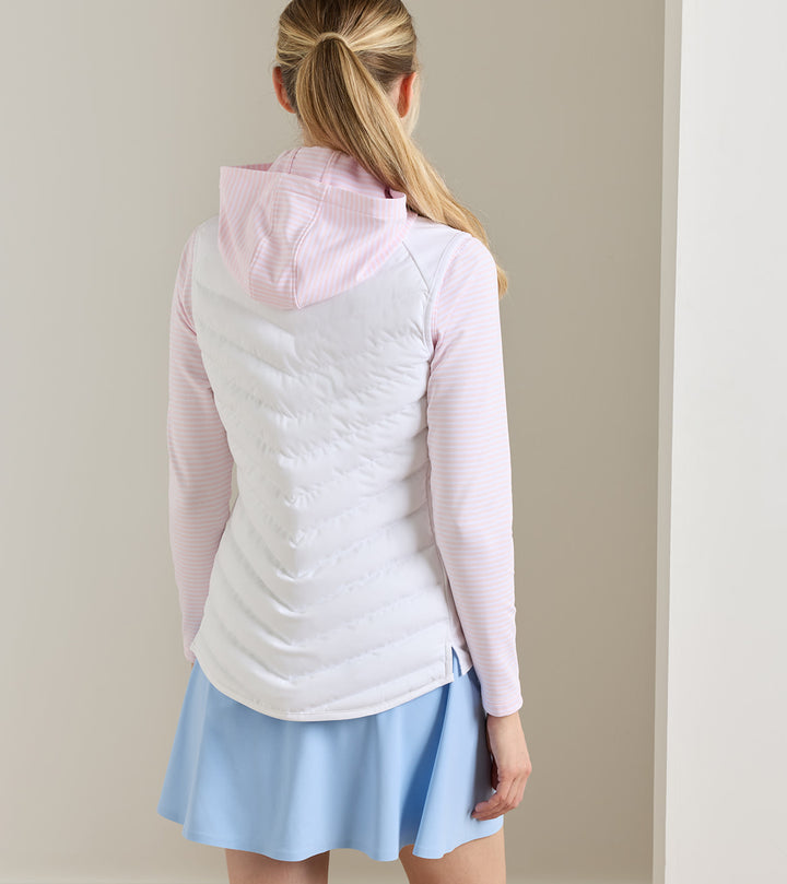 Fuse Hybrid Vest - White
