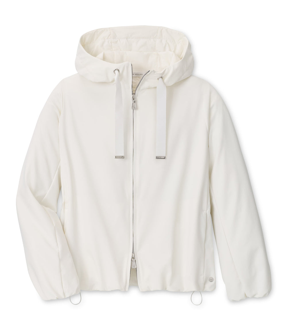 Robinson Air Jacket With Hood - Soft White