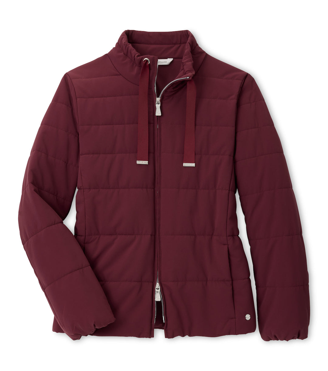 Robinson Air Quilted Jacket - Ox Blood