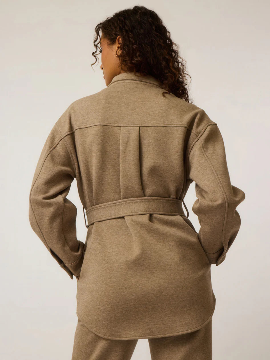 Ojai Shacket - Clay Heather