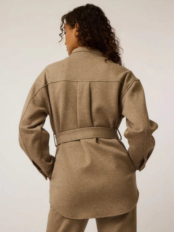 Ojai Shacket - Clay Heather