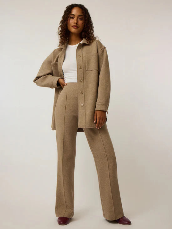 Ojai Shacket - Clay Heather