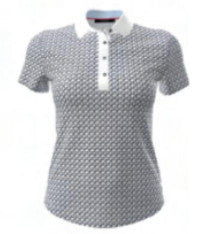 Chain Linked Scarlett Polo - Arctic