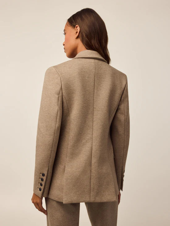 Ojai Double Breasted Blazer - Clay Heather