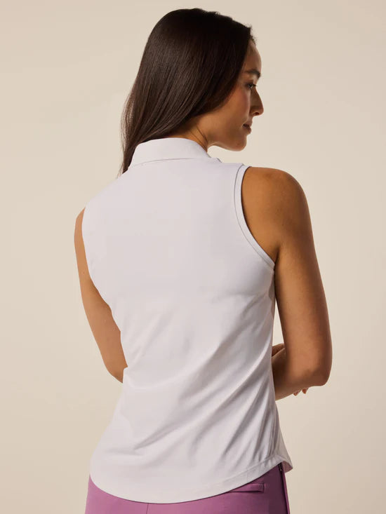Sleeveless Scarlett Polo - Arctic
