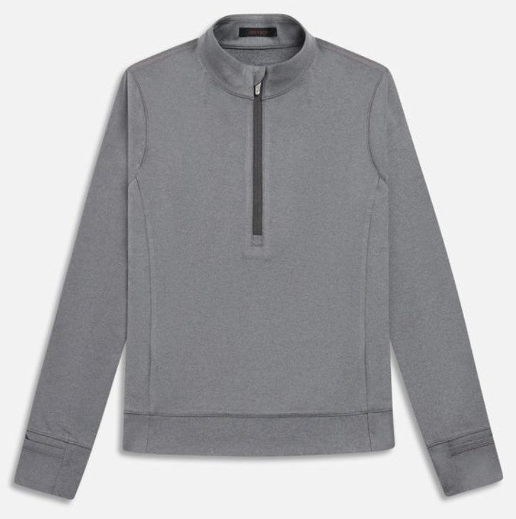 Rhinebeck 1/4 Zip - Smoke Heather