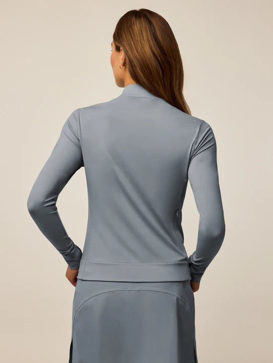 Halley II Quarter Zip - Bluestone