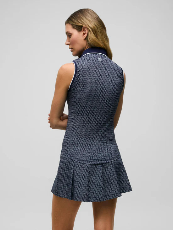 G-Thing Sleeveless Scarlett Polo - Maltese Blue