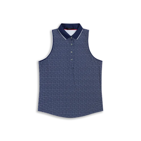 G-Thing Sleeveless Scarlett Polo - Maltese Blue